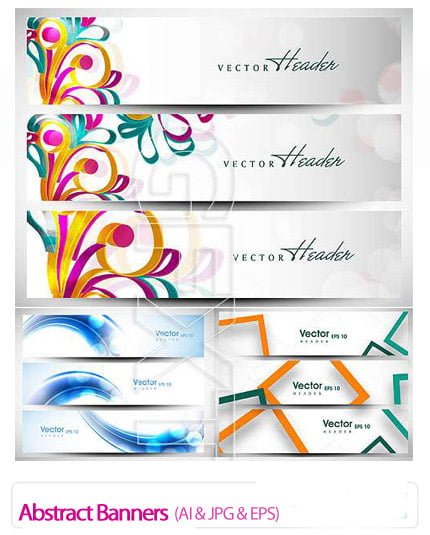 Abstract Banners
