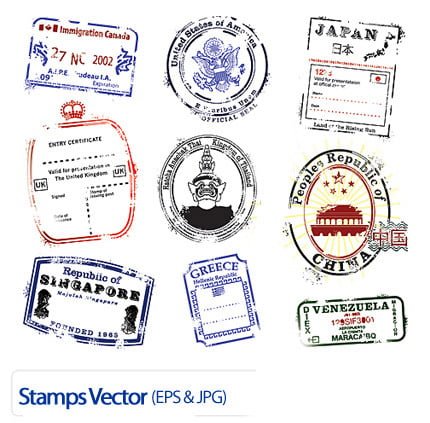 Stamps Vector