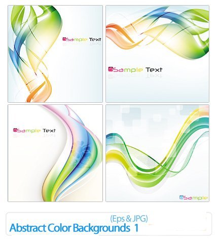 Abstract Color Backgrounds 01