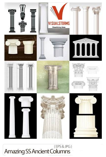 Amazing ShutterStock Ancient Columns