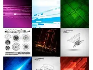 Amazing ShutterStock Techno Background