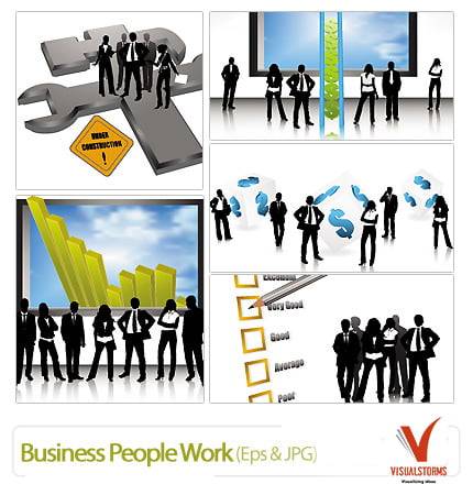 Business People Work