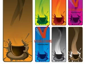 Color Banners Coffee