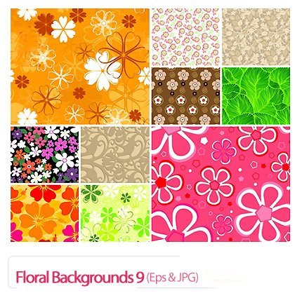 Floral Backgrounds 09