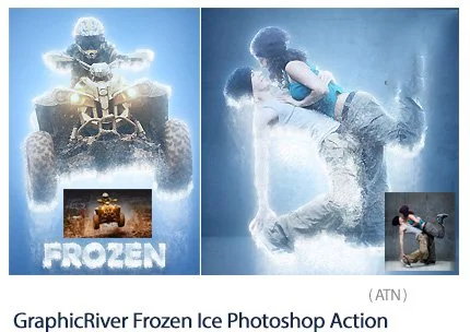 frozen.ice.photoshop.action