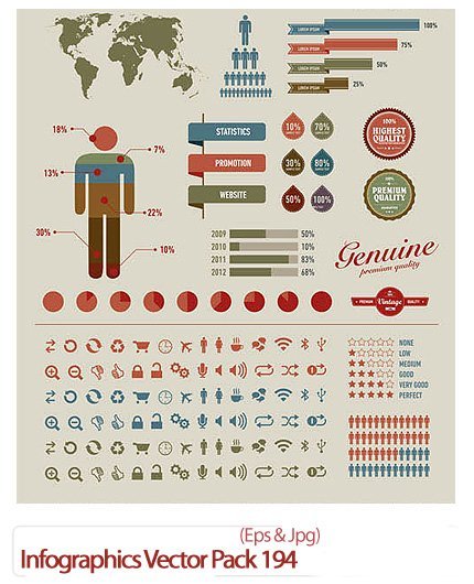 Infographics Vector Pack 194