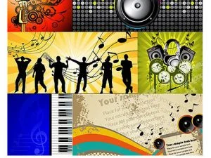 Shutterstock Music Backgrounds Vector