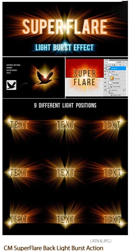 SuperFlare Back Light Burst Action