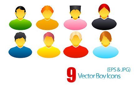 Vector Boy Icons