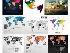 Shutterstock World Maps