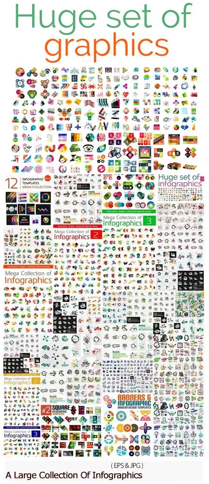 A Large Collection Of Infographics