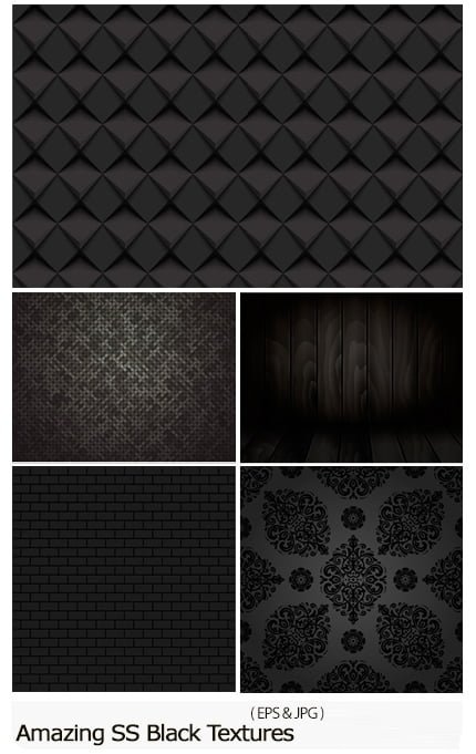 Amazing ShutterStock Black Textures