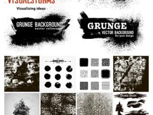 Amazing ShutterStock Different Grunge Elements 02