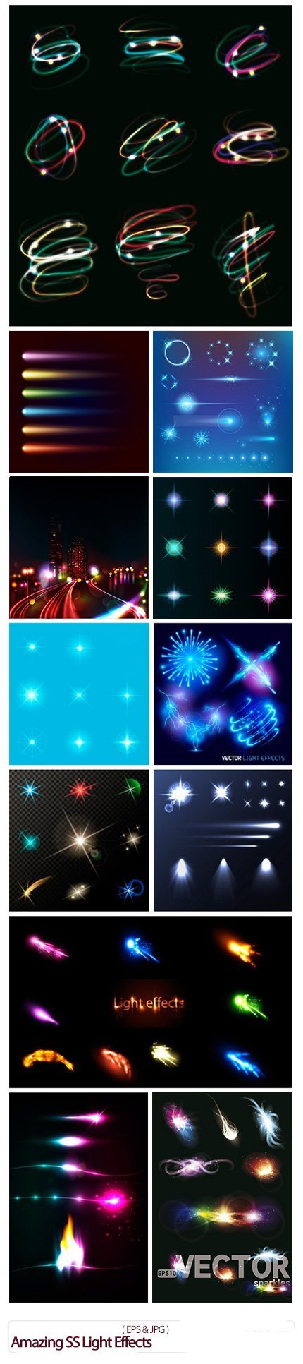 Amazing ShutterStock Light Effects