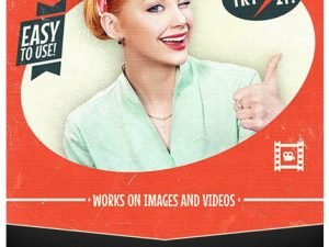 Animated Retro Vintage Film Photoshop Actions