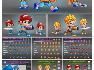 CM 2D Game Character Sprites