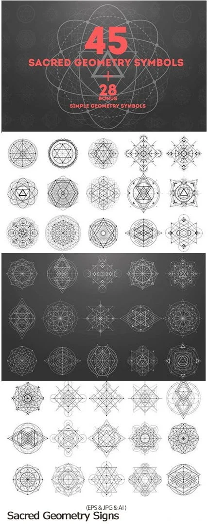 CM 45 Sacred Geometry Signs