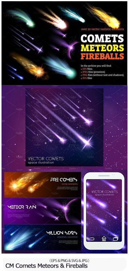 CM Comets Meteors and Fireballs