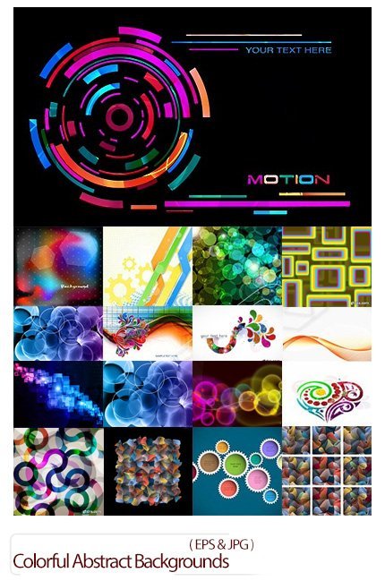 Colorful Abstract Backgrounds StockPhoto Vectors And Illustrations