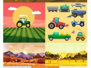 Farm Agriculture And Equipment For Harvesting