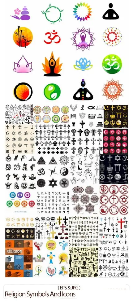 Religion Symbols And Icons