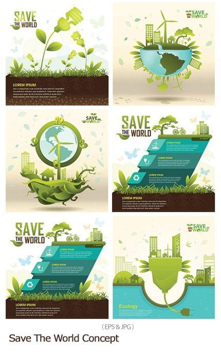 Save The World Concept