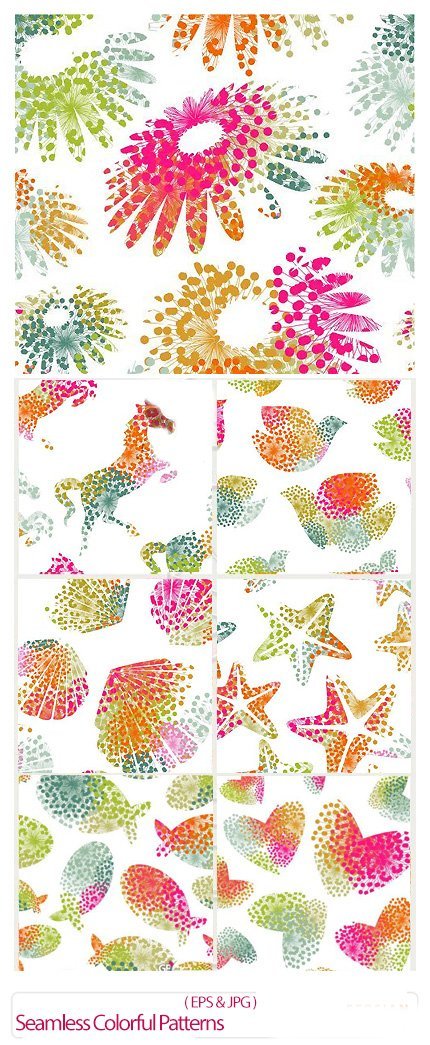 Seamless Colorful Patterns