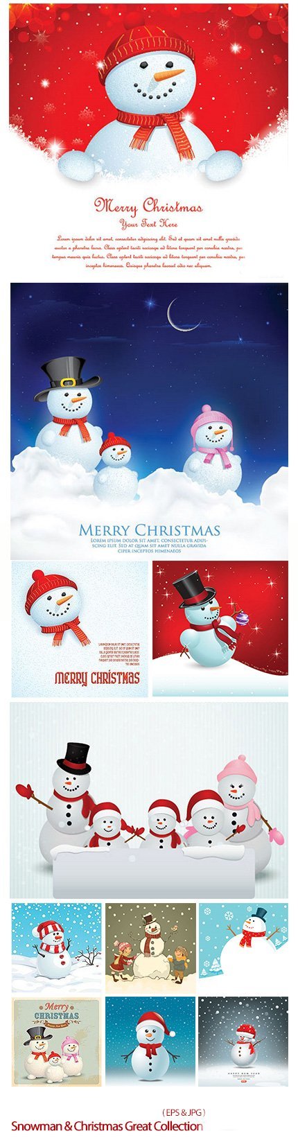 Shutterstock Snowman And Christmas Great Collection