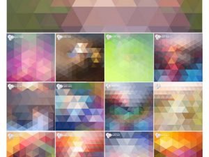 Stock Vectors Abstract Geometric Backgrounds