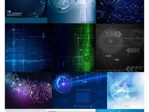 Stock Vectors Technology Background