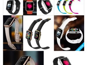 CM Apple Watch Mockups psd