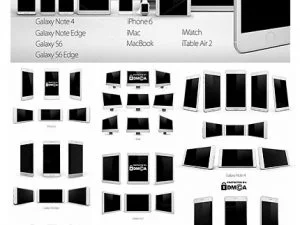 CM Mockup Scene Creator Screen Devices psd