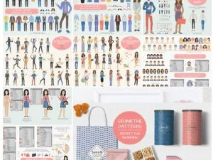 CreativeMarket Custom Characters Creation Kit