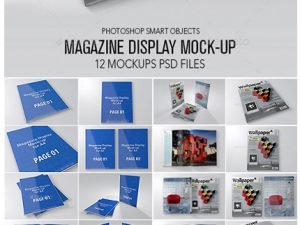 GraphicRiver Magazine Mockup psd
