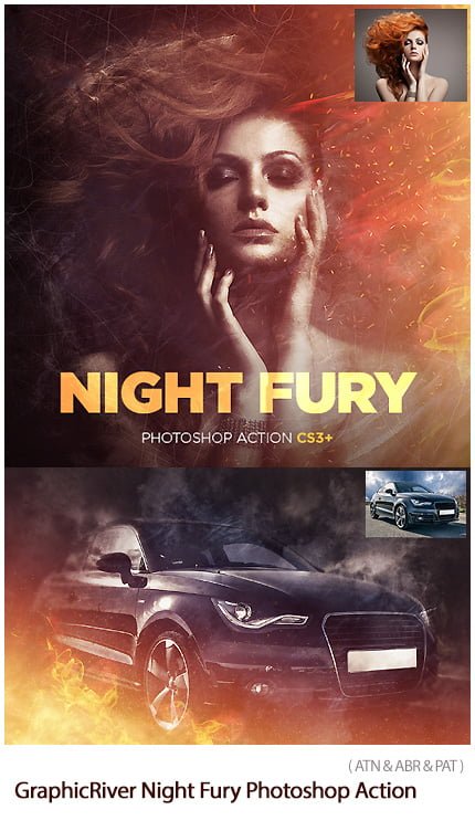 Night Fury Photoshop Action