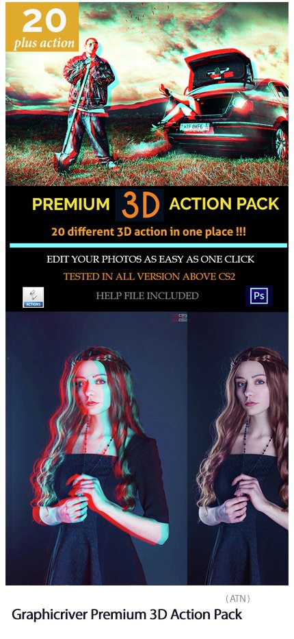 premium 3d action pack