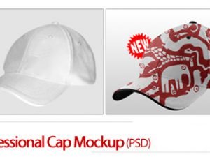 professional cap mockup