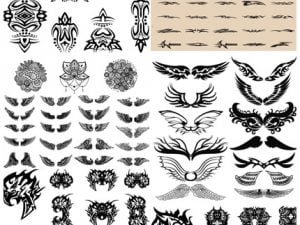 Vectors Various Tattoo Set 02