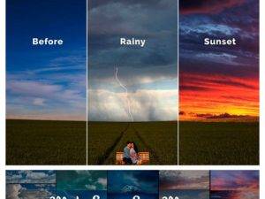 CM 58 Sky Photoshop Overlays