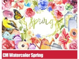 CM Watercolor Spring Collection