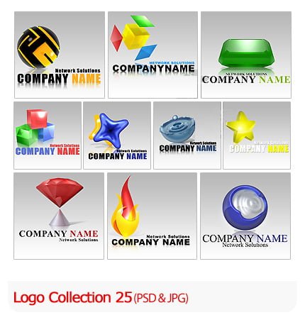 Logo Collection Psd 25