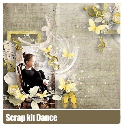 Scrap kit Dance