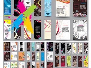 Big Collection Of Banners And Business Card