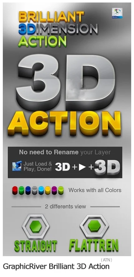 Brilliant 3D Action