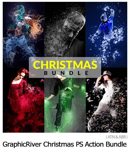Christmas Photoshop Action Bundle
