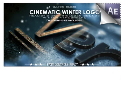 Cinematic Winter Logo Project