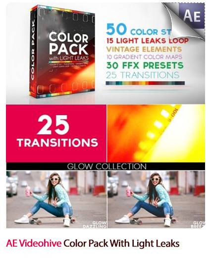 Color Pack With Light Leaks