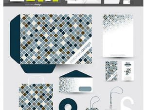 Corporate Templates And Elements Vector Set 02
