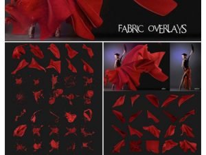 Fabric Overlays With Transparent Background