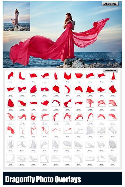 Flying Fabric Overlays